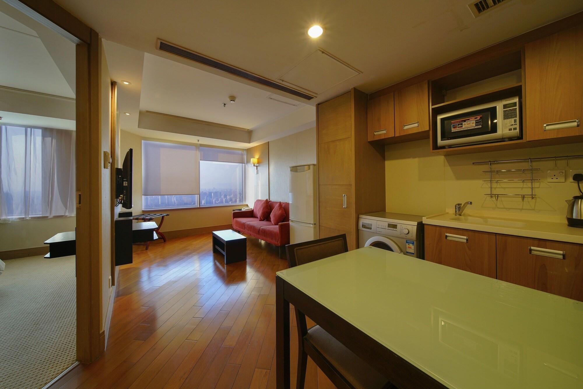 Jingguang Center Apartment ปักกิ่ง ภายนอก รูปภาพ